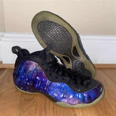 nike air foamposite galaxy fake|nike galaxy foamposite.